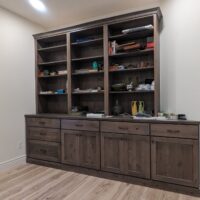 Custom office cabinetry and installation in Eagle, Idaho