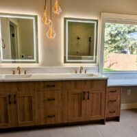 Complete bathroom remodel in Eagle, Idaho